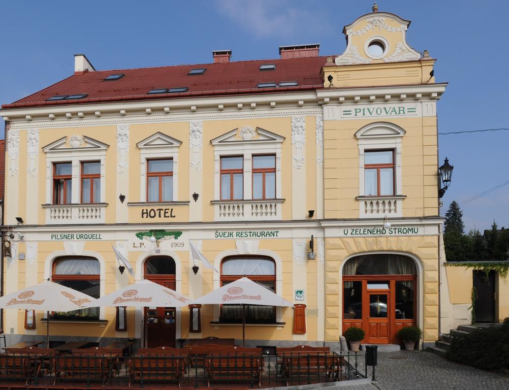 Hotel U Zeleneho Stromu Nepomuk Kültér fotó